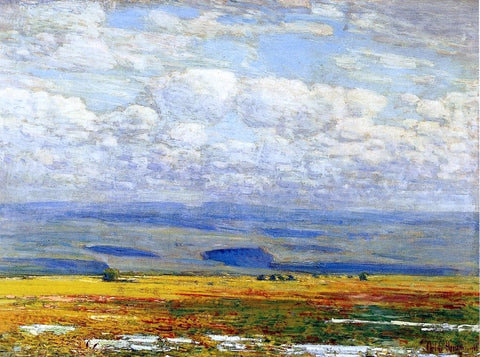  Frederick Childe Hassam Oregon Landscape - Hand Painted Oil Painting