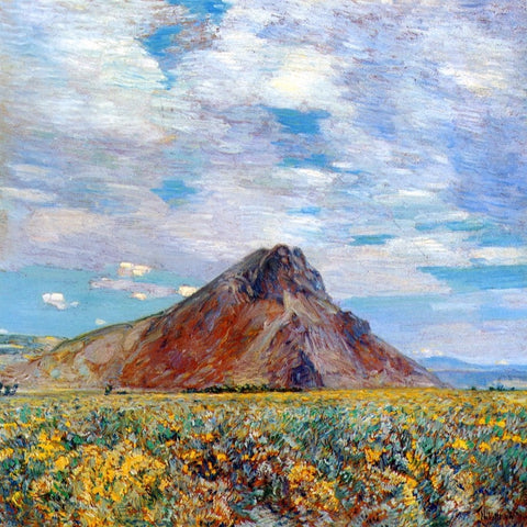  Frederick Childe Hassam Sand Springs Butte - Hand Painted Oil Painting
