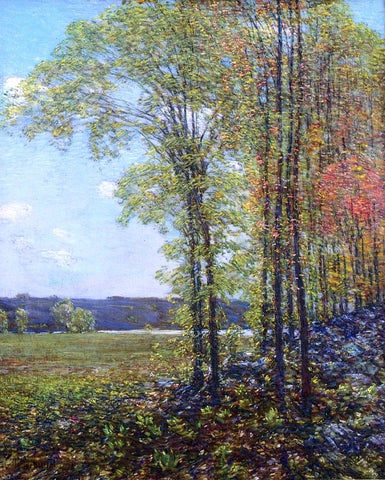  Frederick Childe Hassam Spring at Old Lyme - Hand Painted Oil Painting