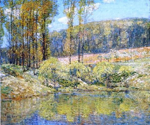  Frederick Childe Hassam Spring, Navesink Highlands - Hand Painted Oil Painting