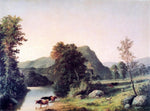  George Henry Durrie Landscape with Cattle - Hand Painted Oil Painting