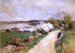  George Henry Smillie New England Landscape in Spring - Hand Painted Oil Painting