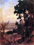  George Inness Valley Near Perugia - Hand Painted Oil Painting