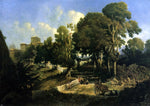  George Loring Brown Effect near Noon - Along the Appian Way - Hand Painted Oil Painting
