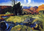  George Wesley Bellows Autumn Brook - Hand Painted Oil Painting