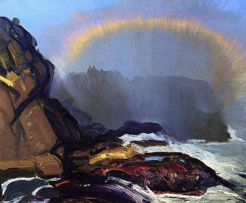  George Wesley Bellows Fog Rainbow - Hand Painted Oil Painting