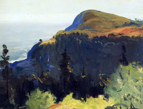  George Wesley Bellows Hill and Valley - Hand Painted Oil Painting
