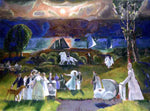  George Wesley Bellows Summer Fantasy - Hand Painted Oil Painting