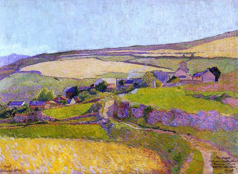  Georges-Daniel De Monfried Landscape near Banyuls - Hand Painted Oil Painting