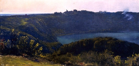  Giulio Aristide Sartorio Landscape - Hand Painted Oil Painting