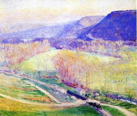  Guy Orlando Rose The Valley of the Seine - Hand Painted Oil Painting