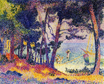  Henri Edmond Cross A Pine Wood, Provence - Hand Painted Oil Painting