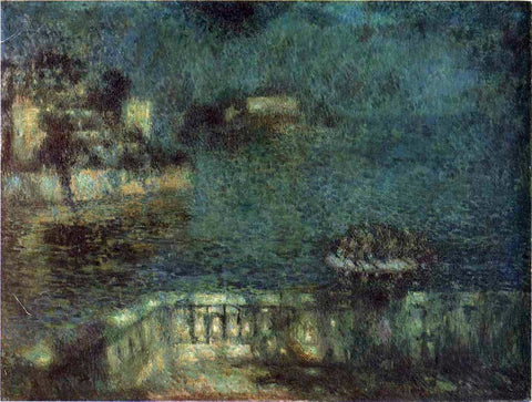  Henri Le Sidaner Full Moon - Hand Painted Oil Painting
