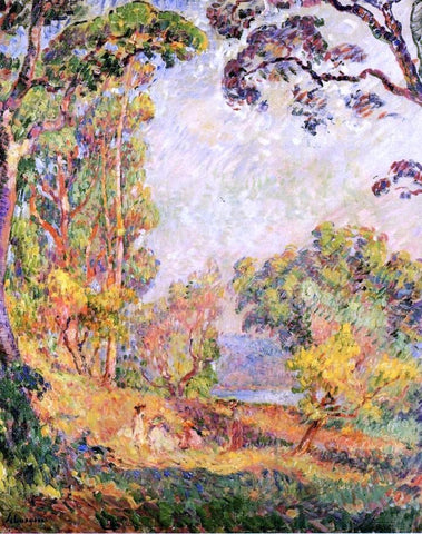  Henri Lebasque Landscape near Cannes - Hand Painted Oil Painting