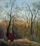  Henri Rousseau Forest Promenade - Hand Painted Oil Painting