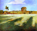  Isaac Ilich Levitan Field After Harvest - Hand Painted Oil Painting