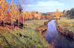  Isaac Ilich Levitan Golden Autumn - Hand Painted Oil Painting