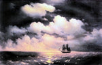  Ivan Constantinovich Aivazovsky Merkuri - Hand Painted Oil Painting