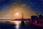  Ivan Constantinovich Aivazovsky The Bay Golden Horn, Turkey - Hand Painted Oil Painting