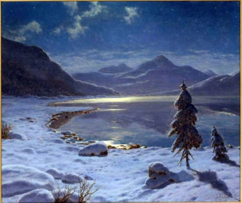  Ivan Fedorovich Choultse In the Grasp of Winter - Hand Painted Oil Painting