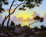  Ivan Fedorovich Choultse Sunrise, Capri - Hand Painted Oil Painting