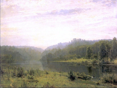  Ivan Ivanovich Shishkin Foggy Morning - Hand Painted Oil Painting