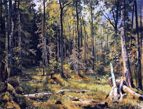  Ivan Ivanovich Shishkin Mixed Forest - Hand Painted Oil Painting