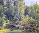  Ivan Ivanovich Shishkin The Cut Down Tree - Hand Painted Oil Painting