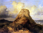  Jacobus Albertus Michael Jacobs Landscape in Rhodes - Hand Painted Oil Painting