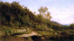  James McDougal Hart Path by a River - Hand Painted Oil Painting