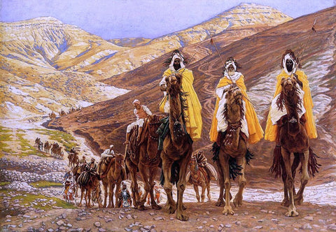  James Tissot Journey of the Magi - Hand Painted Oil Painting