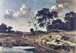  Jan Wynants Landscape with Dune - Hand Painted Oil Painting