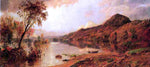  Jasper Francis Cropsey Autumn by the Lake - Hand Painted Oil Painting