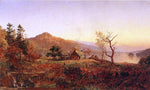  Jasper Francis Cropsey Fisherman's Hut, Greenwood Lake - Hand Painted Oil Painting