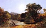  Jasper Francis Cropsey In the White Mountains - Hand Painted Oil Painting