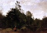  Jean-Baptiste-Camille Corot Forest Clearing in the Limousin - Hand Painted Oil Painting