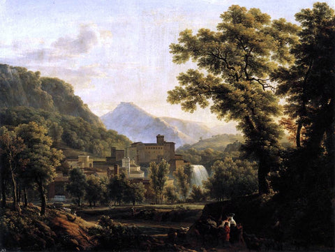  Jean-Joseph-Xavier Bidauld View of the Isle of Sora - Hand Painted Oil Painting