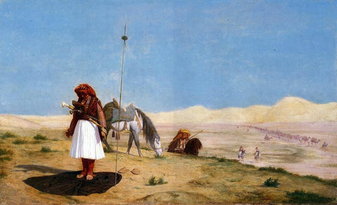  Jean-Leon Gerome Prayer in the Desert - Hand Painted Oil Painting