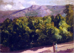  Joaquin Sorolla Y Bastida Gardens at San Ildefonso - Hand Painted Oil Painting