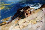  Joaquin Sorolla Y Bastida Looking for Crabs Among the Rocks, Javea - Hand Painted Oil Painting