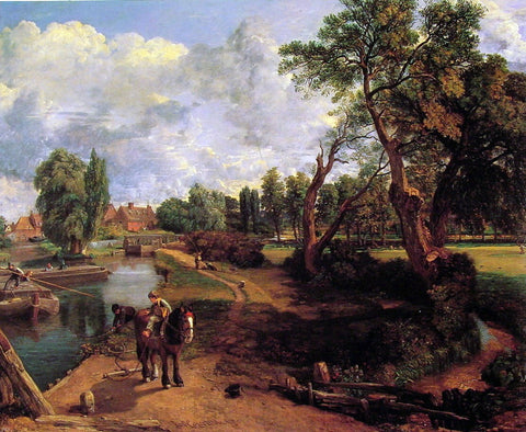  John Constable Flatford Mill - Hand Painted Oil Painting