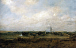  John Constable View of Salisbury - Hand Painted Oil Painting