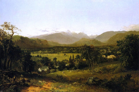  John Frederick Kensett The White Mountains (also known as Mount Washington from the Valley of Conway) - Hand Painted Oil Painting