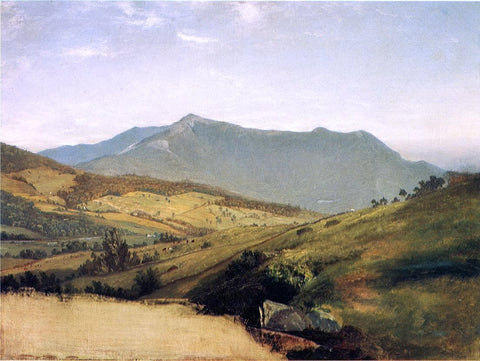  John Frederick Kensett View of Mount Mansfield - Hand Painted Oil Painting