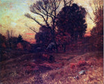  John Joseph Enneking Fall at Dusk, Forest Interior - Hand Painted Oil Painting