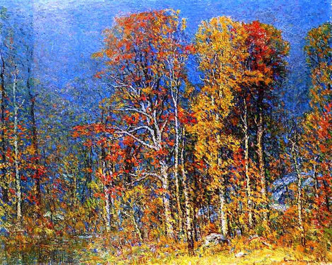  John Joseph Enneking Fall Landscape - Hand Painted Oil Painting