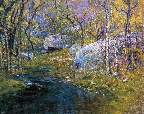  John Joseph Enneking A Spring Brook - Hand Painted Oil Painting