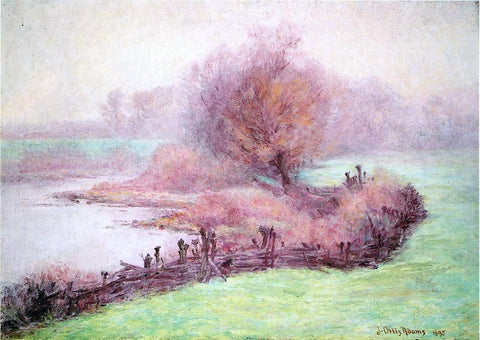  John Ottis Adams A Misty Morning on the Mississinewa - Hand Painted Oil Painting