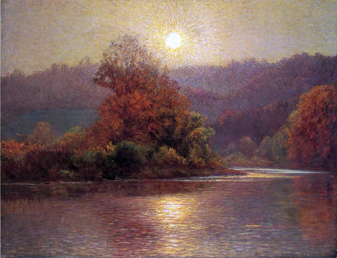  John Ottis Adams The Closing of an Autumn Day - Hand Painted Oil Painting