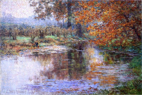  John Ottis Adams The Glimmerglass of the Mississinewa - Hand Painted Oil Painting